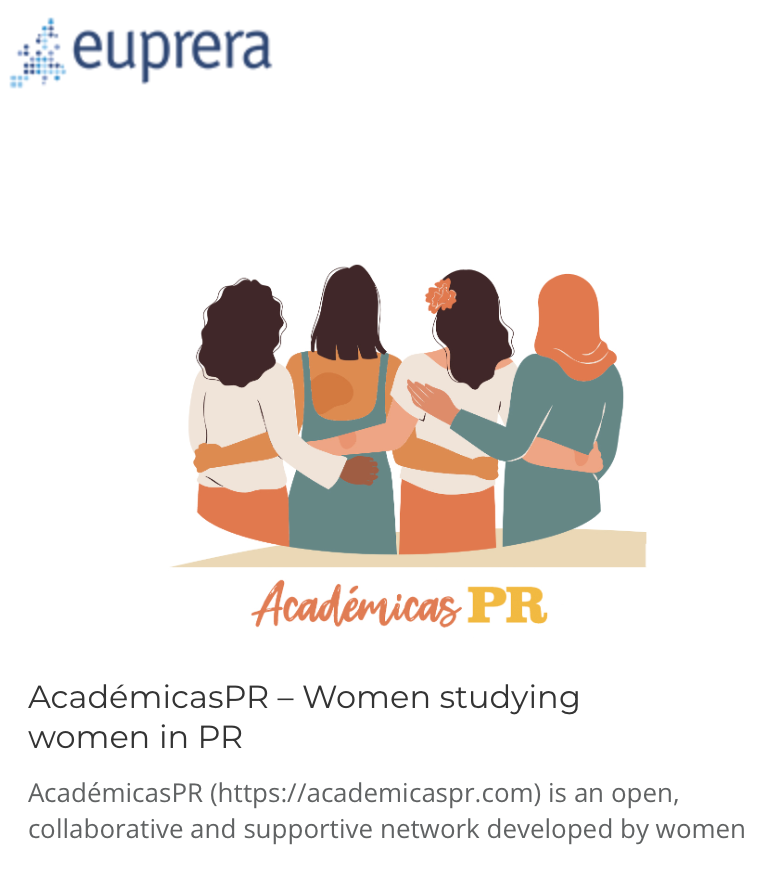 AcadémicasPR – Women studying women in PR by Euprera